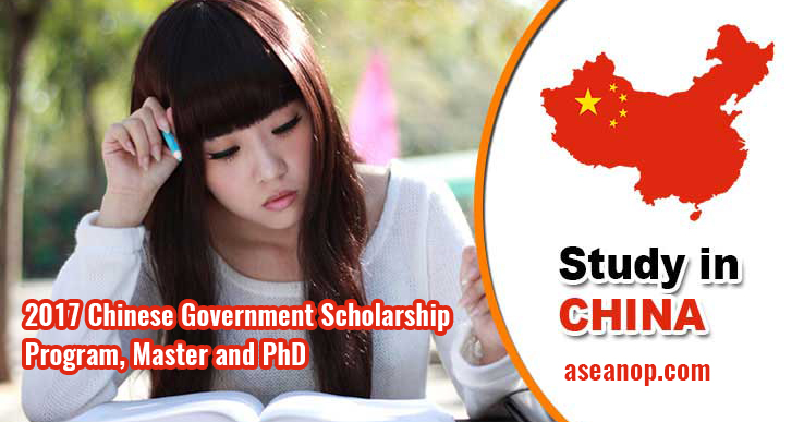 phd scholarship chinese studies