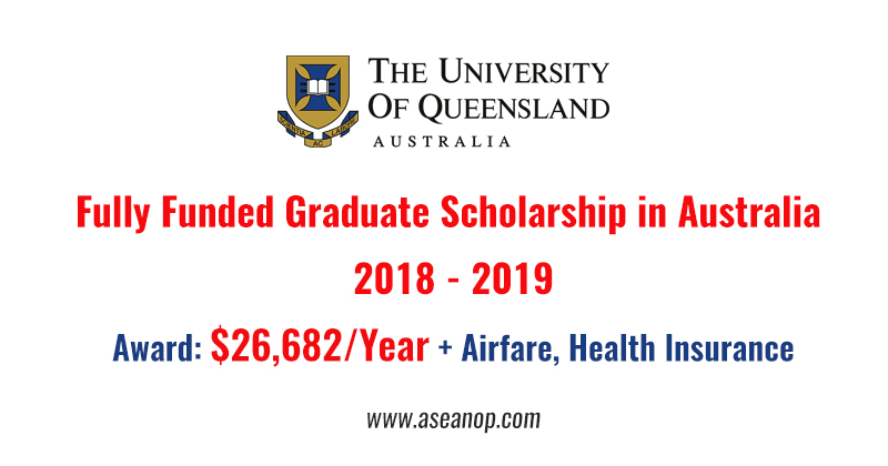 The University Of Queensland Master And Phd Scholarship Fully Funded Asean Scholarships