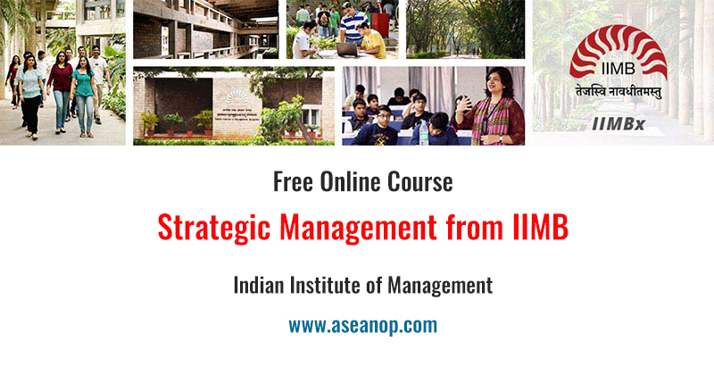 Free Online Course In Strategic Management From Indian Institute