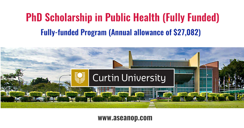 scholarship for phd in public health