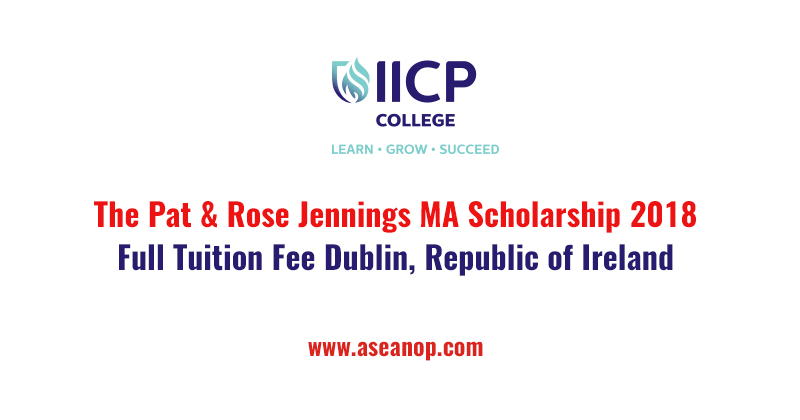 for application form scholarship asean 2018 Dublin & in Pat MA Jennings Scholarship Rose The