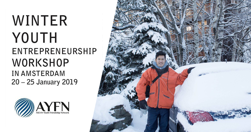 WINTER YOUTH ENTREPRENEURSHIP WORKSHOP IN AMSTERDAM - ASEAN Scholarships