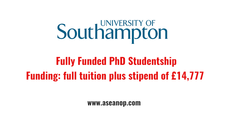 Fully funded PhD Studentship: Light-Matter Interactions - ASEAN ...