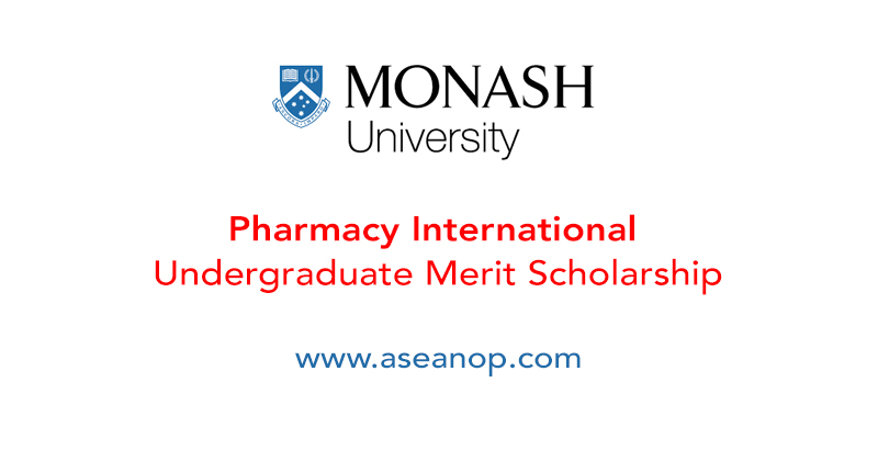 Pharmacy International Undergraduate Merit Scholarship - ASEAN Scholarships