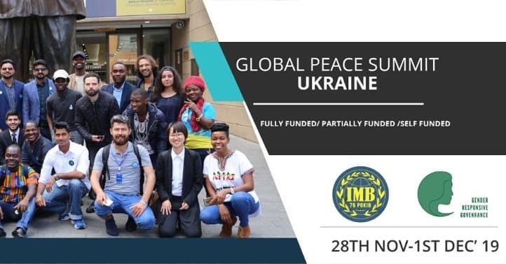 [Fully Funded] GLOBAL PEACE SUMMIT UKRAINE - ASEAN Scholarships