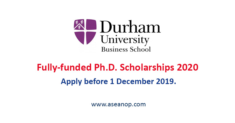 durham university phd funding