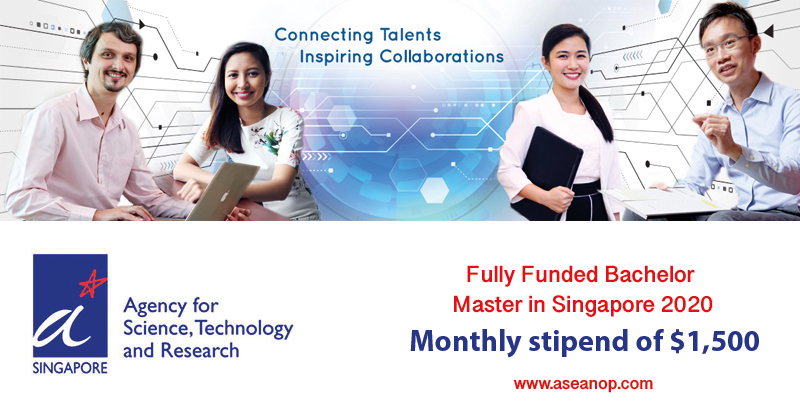 Fully Funded Bachelor and Master in Singapore 2020 - ASEAN Scholarships