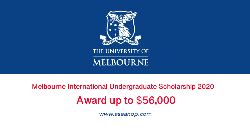 Kết quả hình ảnh cho Melbourne International Undergraduate Scholarship