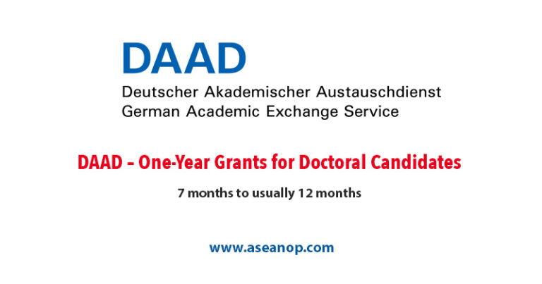 daad research grant for doctoral candidates