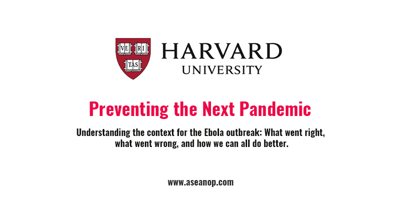 Harvard University Free Online Course Preventing The Next Pandemic