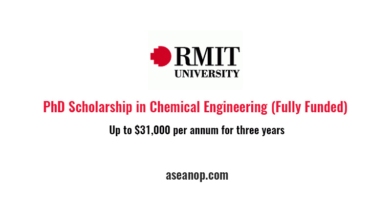 phd scholarships chemical engineering