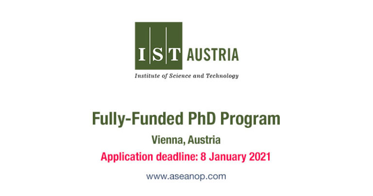 fully funded phd in austria