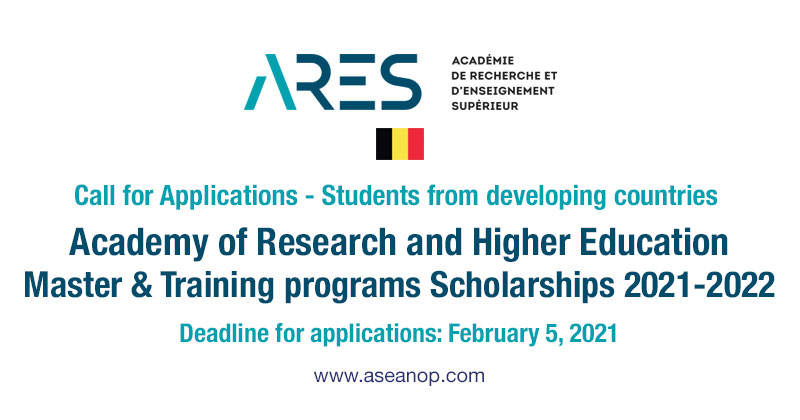NOW OPEN: Fully- Funded ARES Master and Training Programs Scholarships