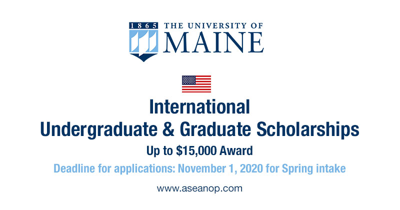 International Undergraduate and Graduate Scholarships at University of