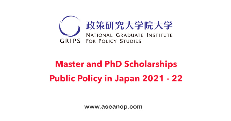 phd scholarship japan 2021