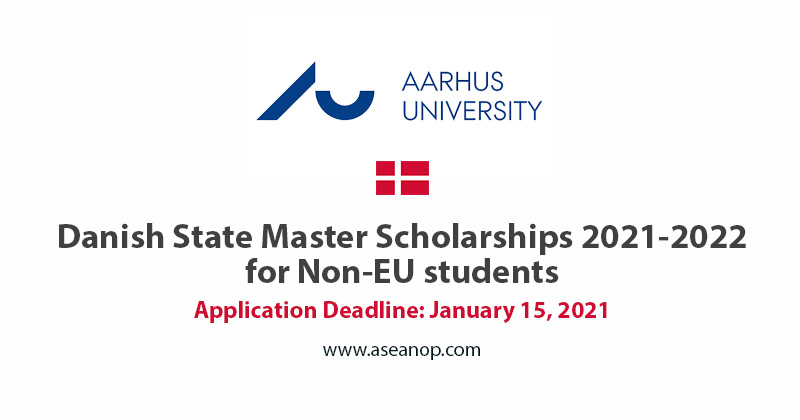 Danish State scholarships for International Master ...