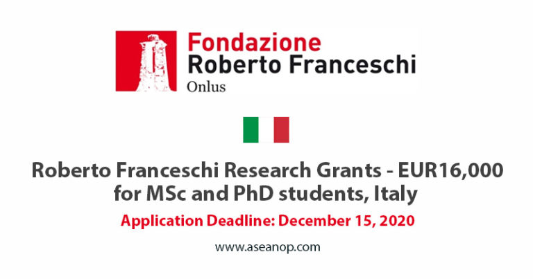 grants for phd students italy