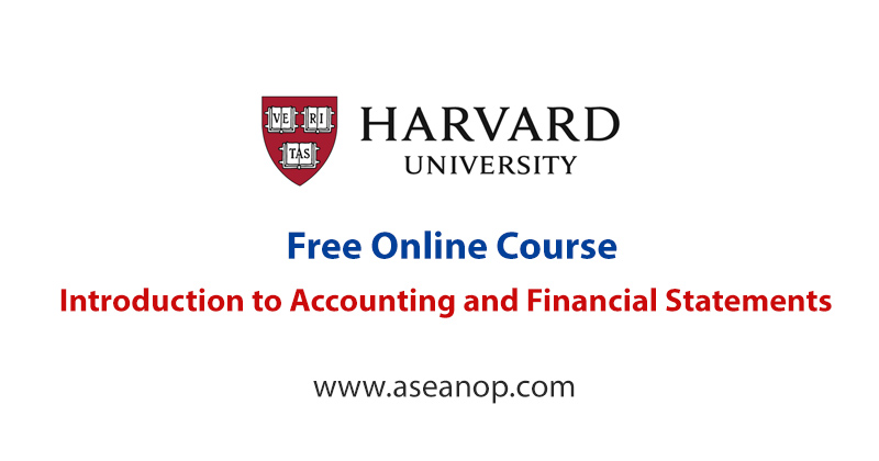 Harvard University Free Course Introduction to Accounting and