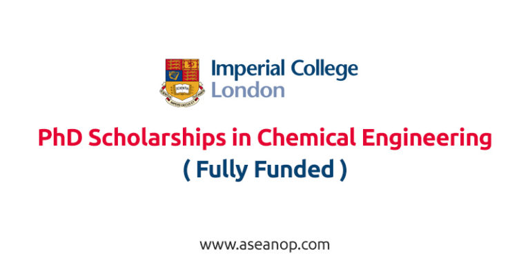 phd chemical engineering scholarships