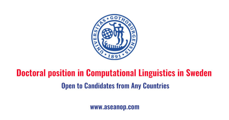 phd in computational linguistics scholarships