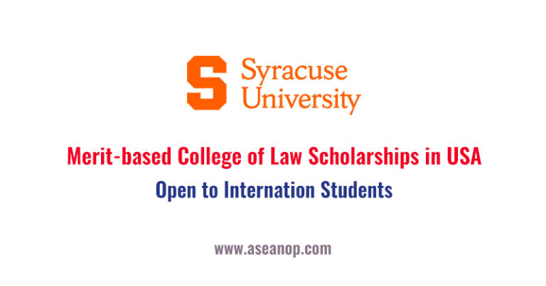 Syracuse University Law Scholarships in USA - ASEAN ...