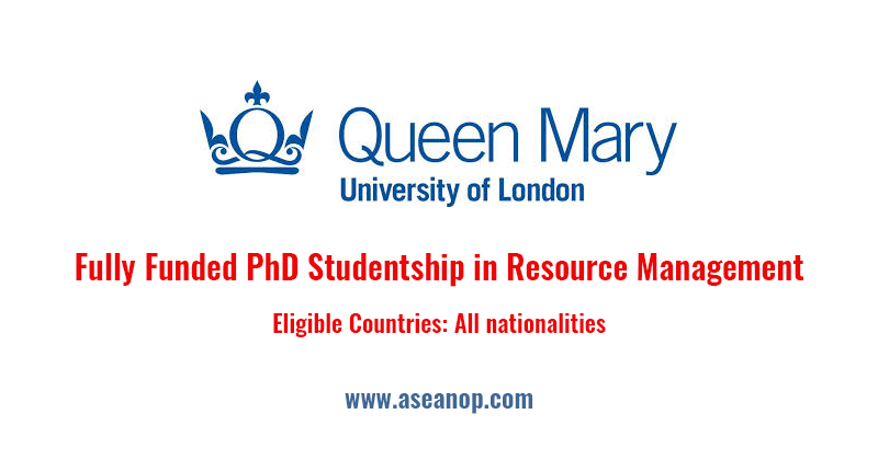 queen mary phd funding