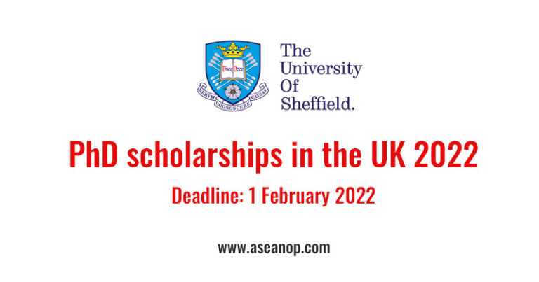phd scholarships 2022 uk