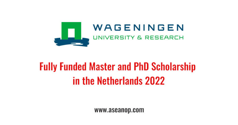 fully funded phd scholarship in netherlands