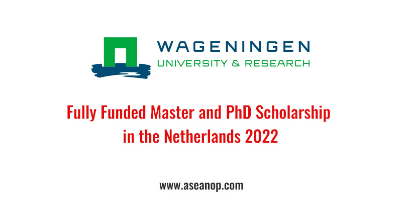 fully funded phd programs in netherlands