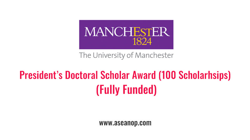 university of manchester phd stipend