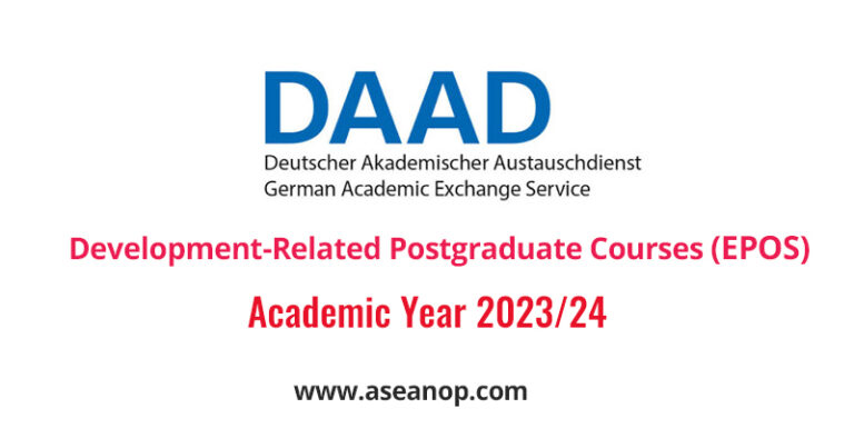 Daad Development Related Postgraduate Courses Epos In Germany 202324 Asean Scholarships 8669