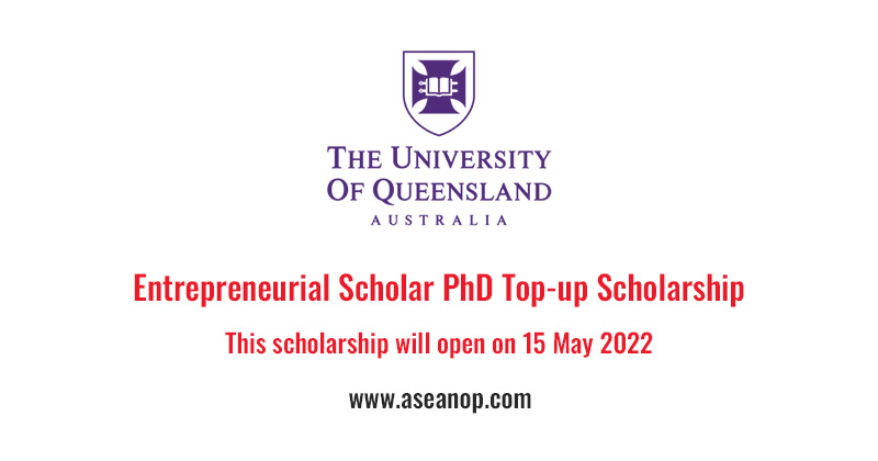 entrepreneurship phd scholarships in australia