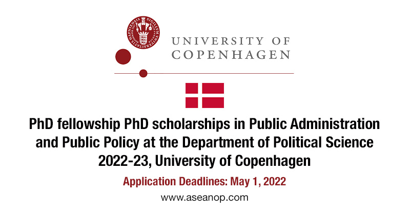 copenhagen university phd political science