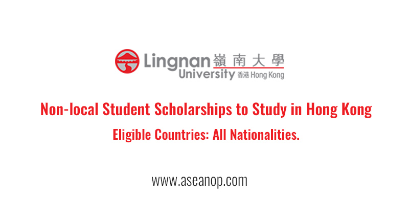 Non local Student Scholarships to Study in Hong Kong