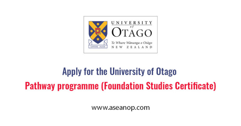 Apply for the University of Otago