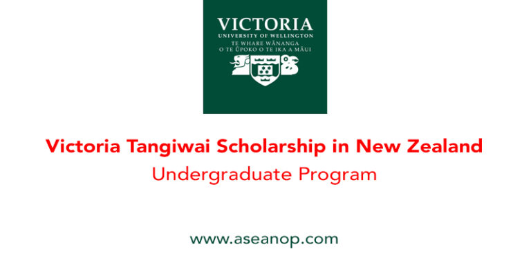 Victoria Tangiwai Scholarship in New Zealand 1