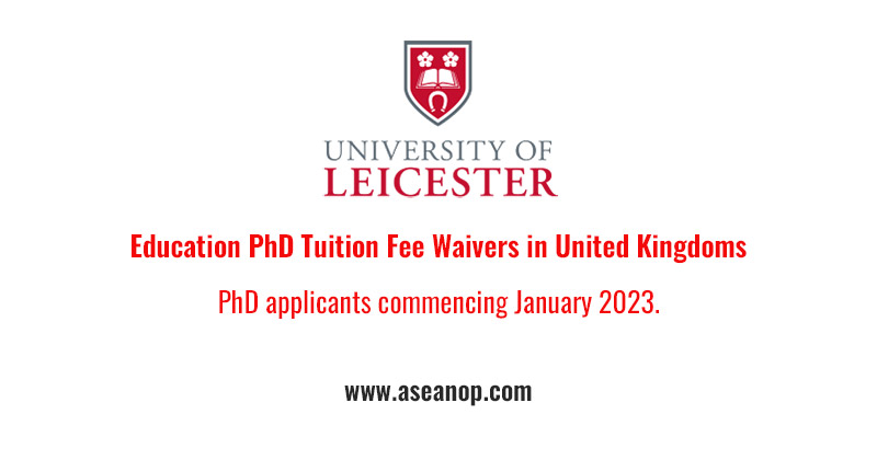 phd education university of leicester