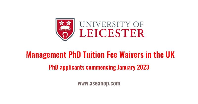 management phd leicester