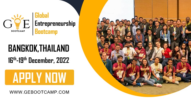 8th Global Entrepreneurship Bootcamp 2022 Bangkok Thailand