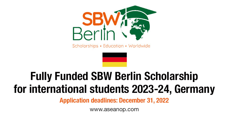 2023 24 SBW berlin scholarships