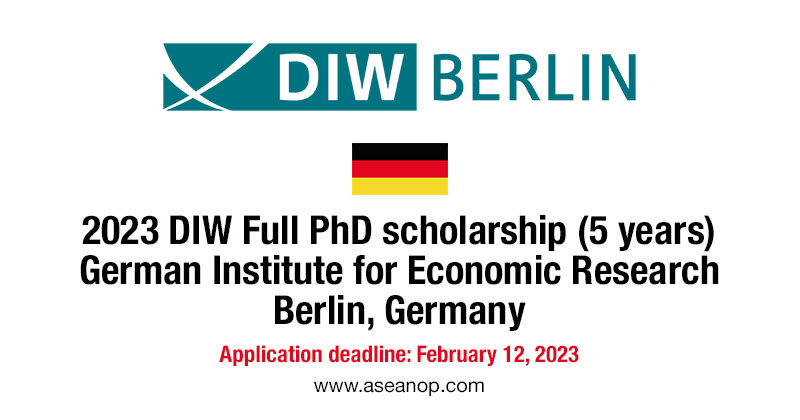 phd economics scholarships in germany