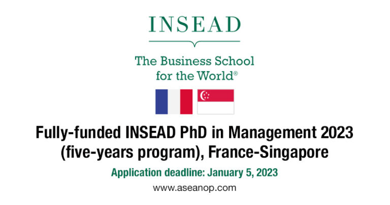 phd in management insead