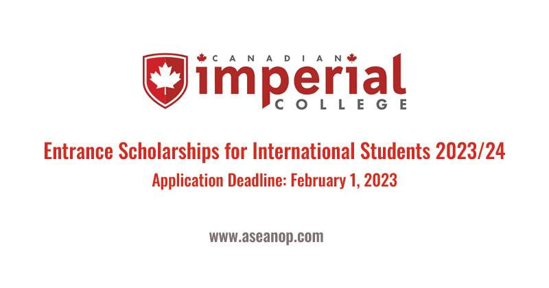Entrance Scholarships for International Students