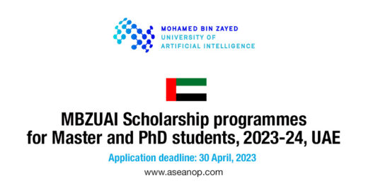 phd scholarship in uae 2023