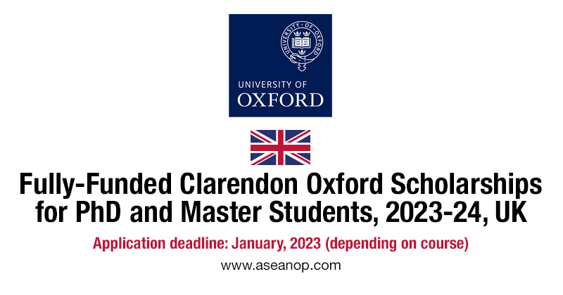 oxford scholarships for phd