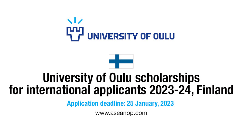 OPENING SOON! University of Oulu scholarships for international ...