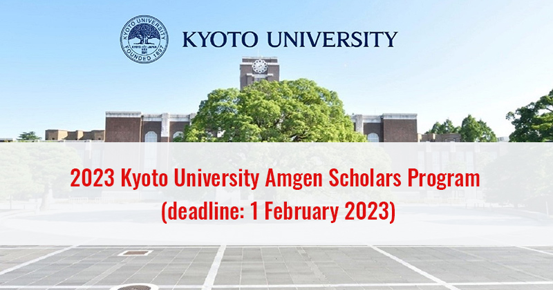 2023 Kyoto University Amgen Scholars Program