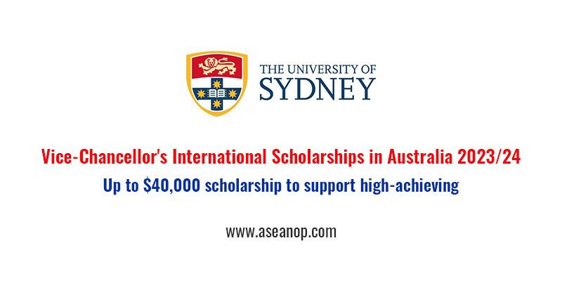Vice Chancellors International Scholarships in Australia