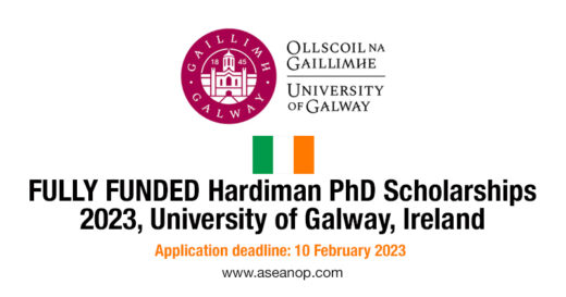 phd scholarships in ireland 2023