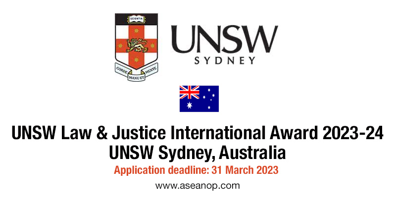 unsw phd application deadline 2023